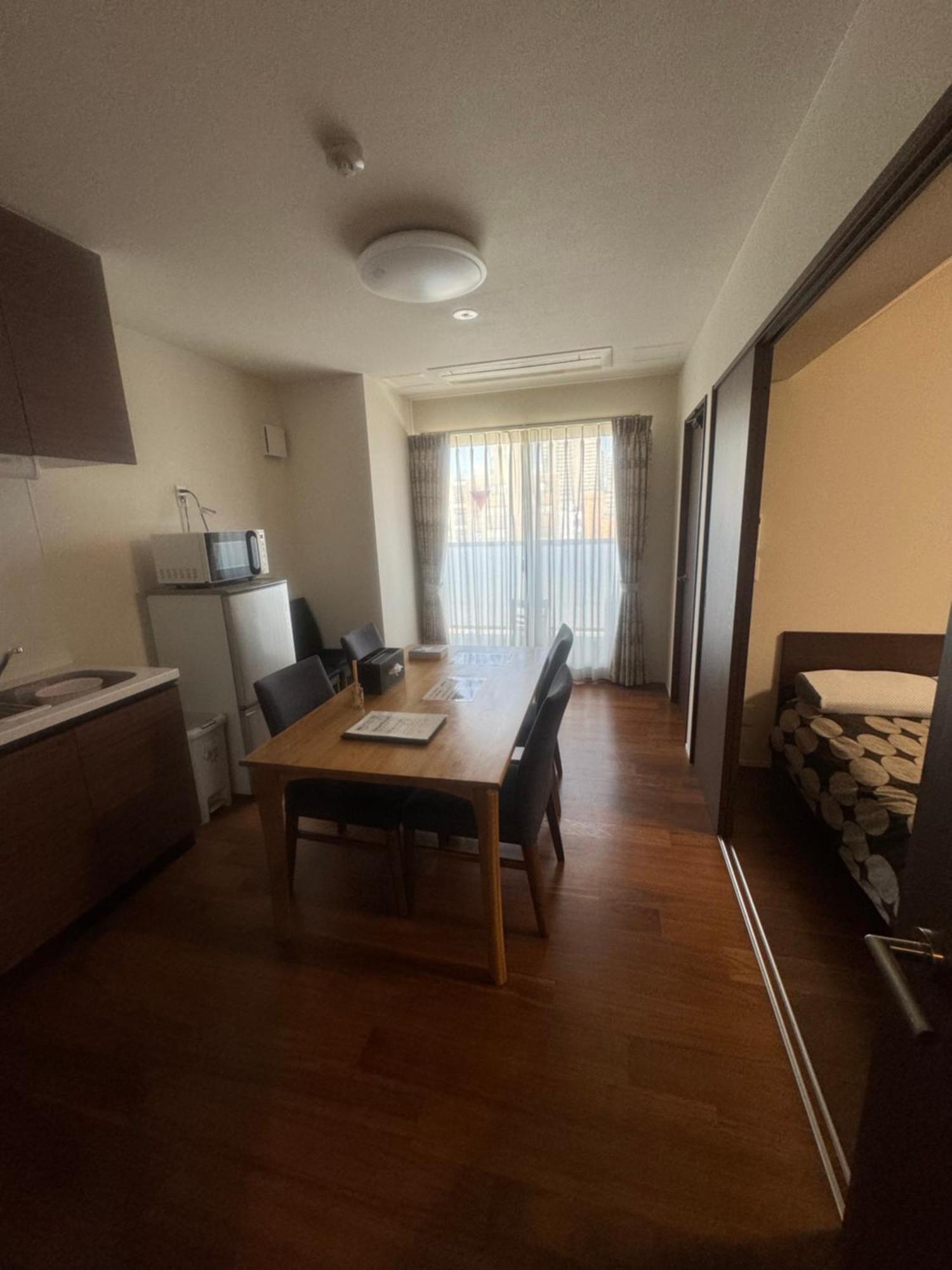 Shin-Imamiya Grand F Aparthotel Osaka Bagian luar foto