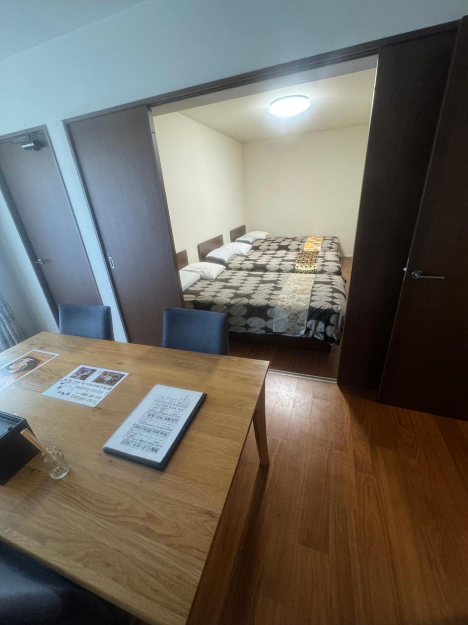 Shin-Imamiya Grand F Aparthotel Osaka Bagian luar foto
