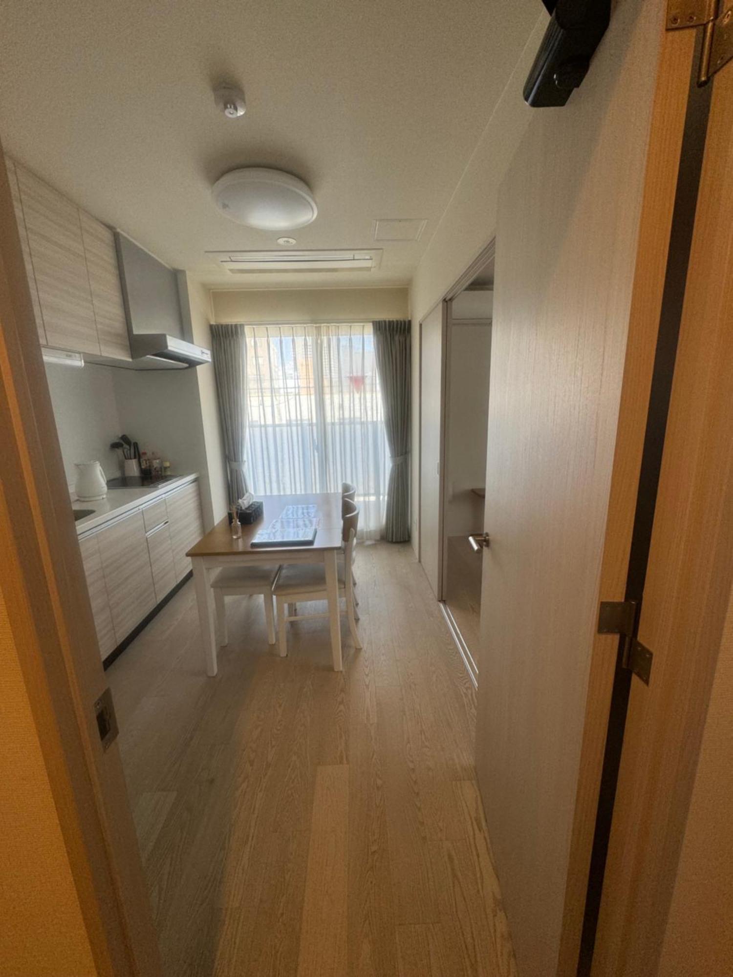 Shin-Imamiya Grand F Aparthotel Osaka Bagian luar foto